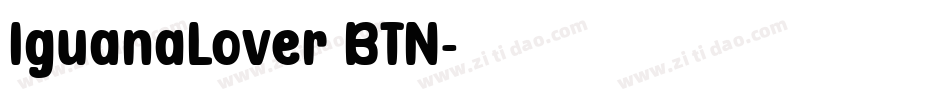 IguanaLover BTN字体转换